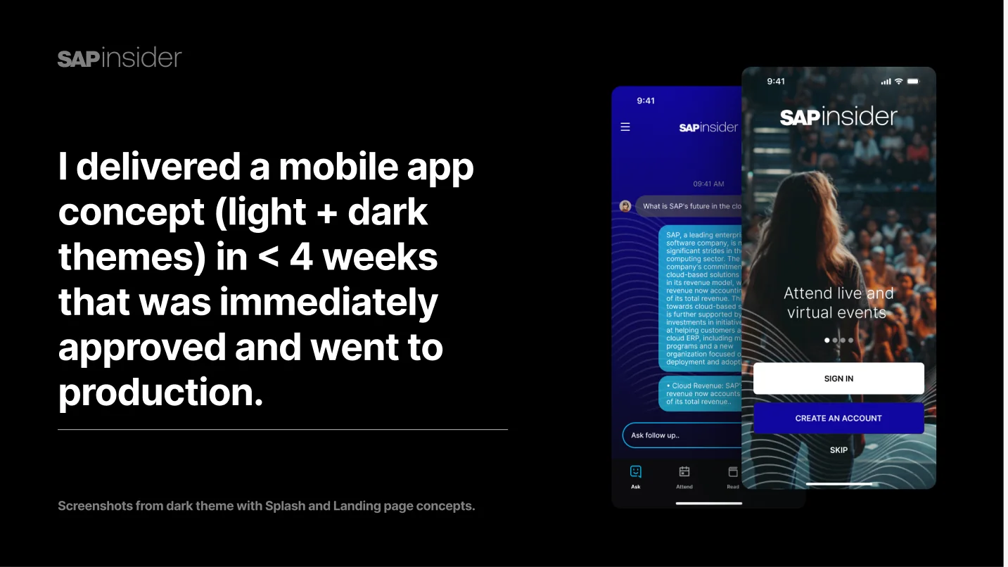 SAP Insider AI chat app